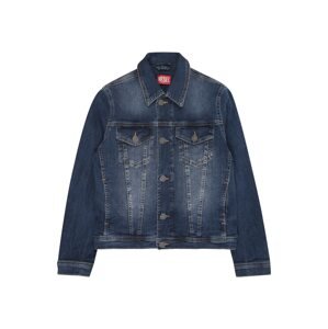 DIESEL Prechodná bunda  modrá denim