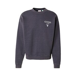 GUESS Originals Mikina 'BAKER'  indigo / biela