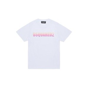 DSQUARED2 Tričko  žltá / oranžová / ružová / biela