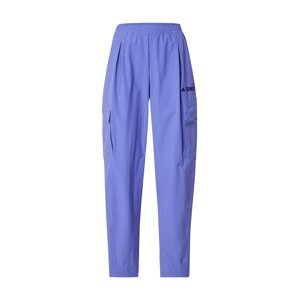ADIDAS TERREX Outdoorové nohavice  tmavofialová