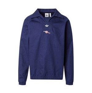 ADIDAS ORIGINALS Športová mikina 'Arsenal'  tmavomodrá / červená / biela