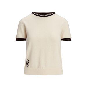 Lauren Ralph Lauren Petite Sveter  krémová / čierna