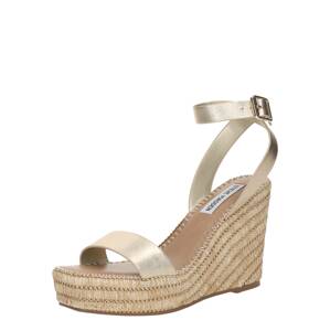 STEVE MADDEN Remienkové sandále 'Cassie'  zlatá