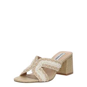 STEVE MADDEN Šľapky 'Dolores'  béžová / biela