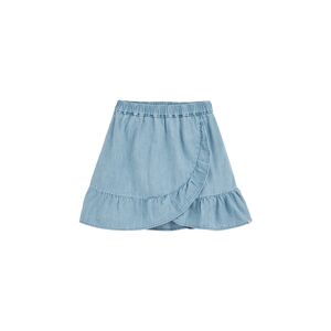 WE Fashion Sukňa  modrá denim