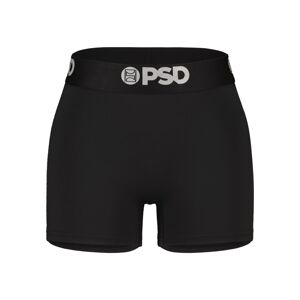 PSD Športové nohavice  čierna / biela