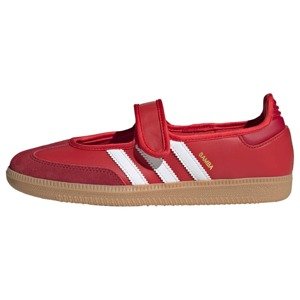 ADIDAS ORIGINALS Baleríny s ramienkom 'Samba'  červená / ohnivo červená / biela