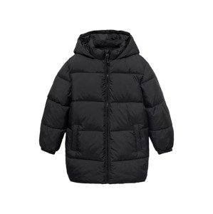 MANGO KIDS Zimná bunda 'AMERLONG'  čierna
