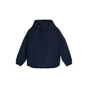 TOMMY HILFIGER Prechodná bunda  námornícka modrá / červená / biela