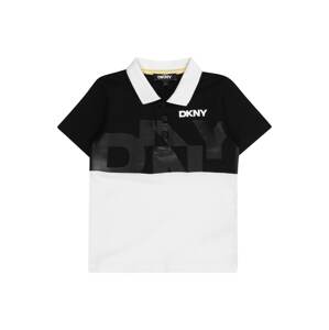 DKNY Tričko  čierna / biela