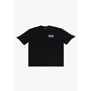 Dropsize Tričko 'Mirrored'  čierna / šedobiela