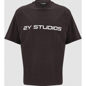 2Y Studios Tričko  čierna / biela