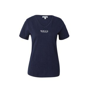 Soccx Tričko  námornícka modrá / biela