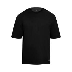 Dropsize Tričko  čierna / strieborná