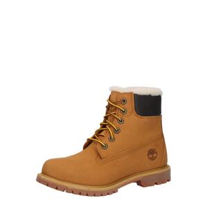 TIMBERLAND Šnurovacie členkové čižmy  karamelová / čierna