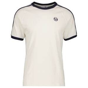 Sergio Tacchini Funkčné tričko 'Hadow Ringer'  námornícka modrá / svetlomodrá / biela