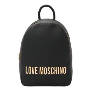 Love Moschino Batoh  zlatá / čierna