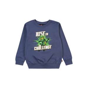 LEGO® kidswear Mikina 'SAKU 203'  námornícka modrá / žltá / limetová / biela