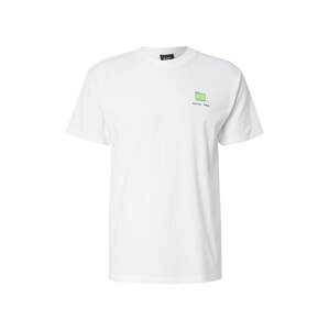 HUF Tričko 'Desktop'  trávovo zelená / čierna / biela