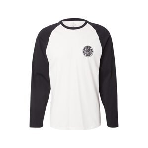 RIP CURL Tričko  čierna / biela