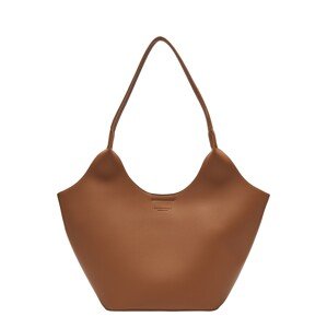Seidenfelt Manufaktur Shopper 'Nelma Tulip'  hnedá
