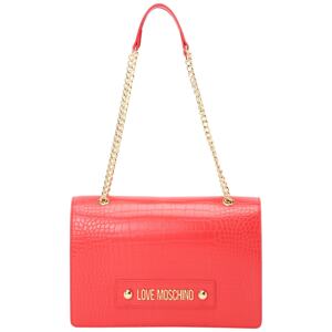 Love Moschino Kabelka na rameno  zlatá / svetločervená
