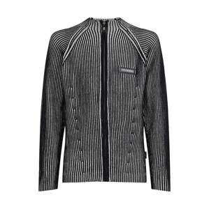 Karl Lagerfeld Kardigán  čierna / biela