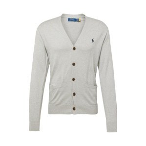 Polo Ralph Lauren Kardigán  námornícka modrá / sivá melírovaná