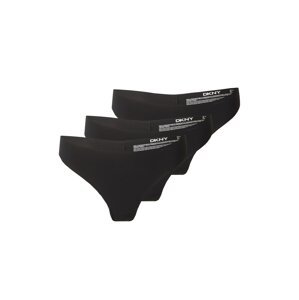 DKNY Intimates Tangá  sivá / čierna