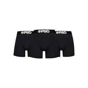 PSD Boxerky  čierna / biela
