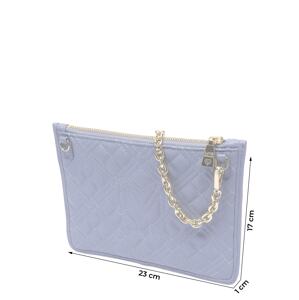 Love Moschino Taška cez rameno  modrosivá