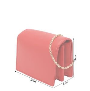 Love Moschino Taška cez rameno  zlatá / červená