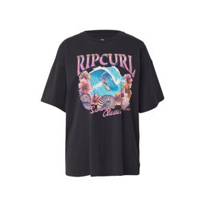 RIP CURL Funkčné tričko 'SUMMER CLASSIC HERITAGE'  azúrová / homárová / svetloružová / čierna