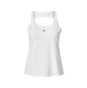 NIKE Športový top  čierna / biela
