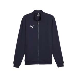 PUMA Športová mikina so zipsom 'teamGOAL'  námornícka modrá