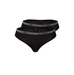 Emporio Armani Tangá  čierna
