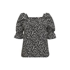 Dorothy Perkins Curve Blúzka  čierna / biela