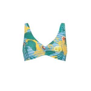 VIVID Bikinový top  tyrkysová / svetlomodrá / žltá