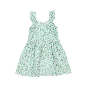 Vero Moda Girl Šaty 'VMIRIS DITSY'  modrá / jedľová / ružová / biela