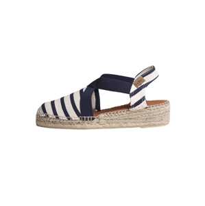 Toni Pons Espadrilky 'VINAROS'  námornícka modrá / biela