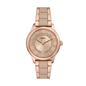 FOSSIL Analógové hodinky 'GILMORE'  ružové zlato / čierna