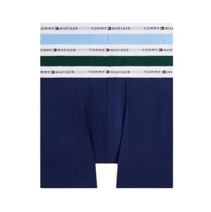 Tommy Hilfiger Underwear Plus Boxerky  námornícka modrá / svetlomodrá / tmavozelená