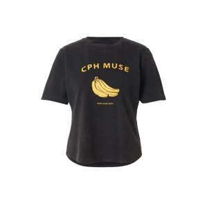 Cph Muse Tričko  žltá / čierna