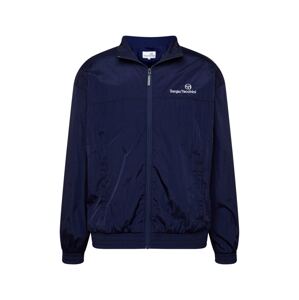 Sergio Tacchini Prechodná bunda 'NAYLA'  tmavomodrá / biela