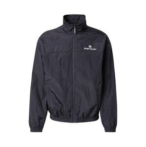 Sergio Tacchini Prechodná bunda 'NAYLA'  čierna / biela