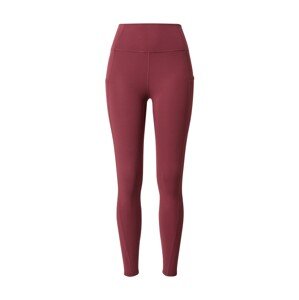 Fabletics Športové nohavice 'Oasis'  sivá / bordová