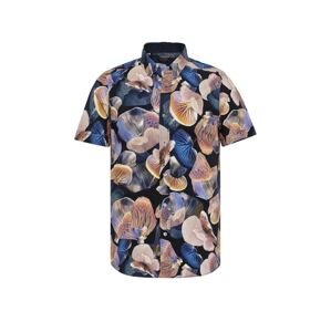 By Diess Collection Košeľa  béžová / kráľovská modrá / žltá / čierna
