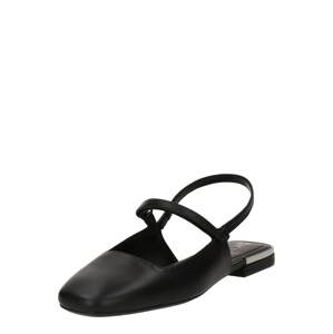 DKNY Baleríny s ramienkom  čierna