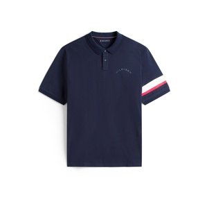 Tommy Hilfiger Big & Tall Tričko  námornícka modrá / červená / biela