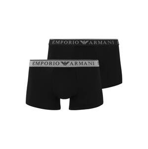 Emporio Armani Boxerky  sivá / čierna